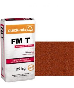 Шовный раствор Quick-mix FM T Кирпичный