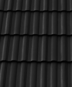 Керамічна черепиця Tondach Твист Черная ангобированная