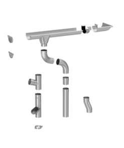 Водосточная система ZAMBELLI Титан-цинк
