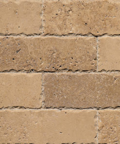 Травертин Noche Brushed 10x30 сколотый край