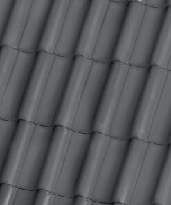 Керамічна черепиця Roben Milano Антрацит Ангобована