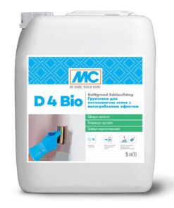 Грунтовка для поглощающих оснований с антигрибковым эффектом D4 Bio 1 л