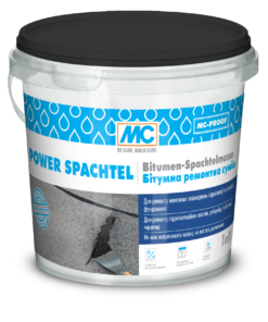 Битумная ремонтная смесь Power Spachtel 1л